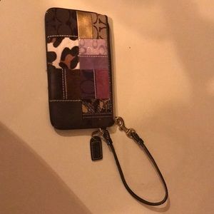 Coach wristlet